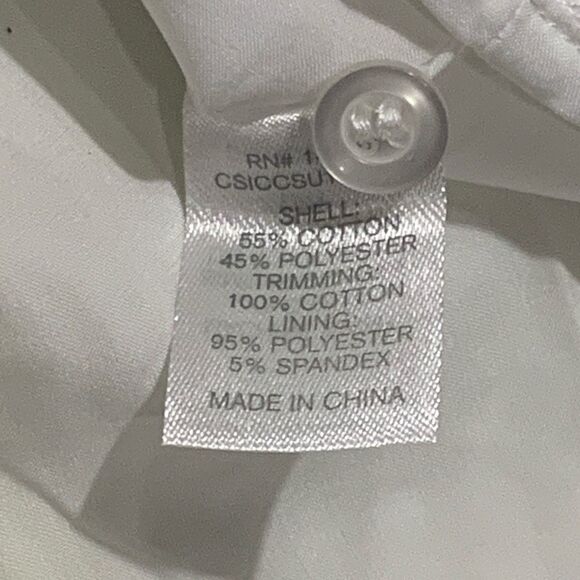 Charming Charlie Gingham &‎ Eyelet Summer Shirt Dress Small Girlhoodcore Pockets - Picture 3 of 7